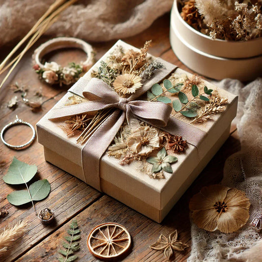Wie du handgemachten Schmuck stilvoll als Geschenk verpackst – 5 kreative Ideen für Naturliebhaber