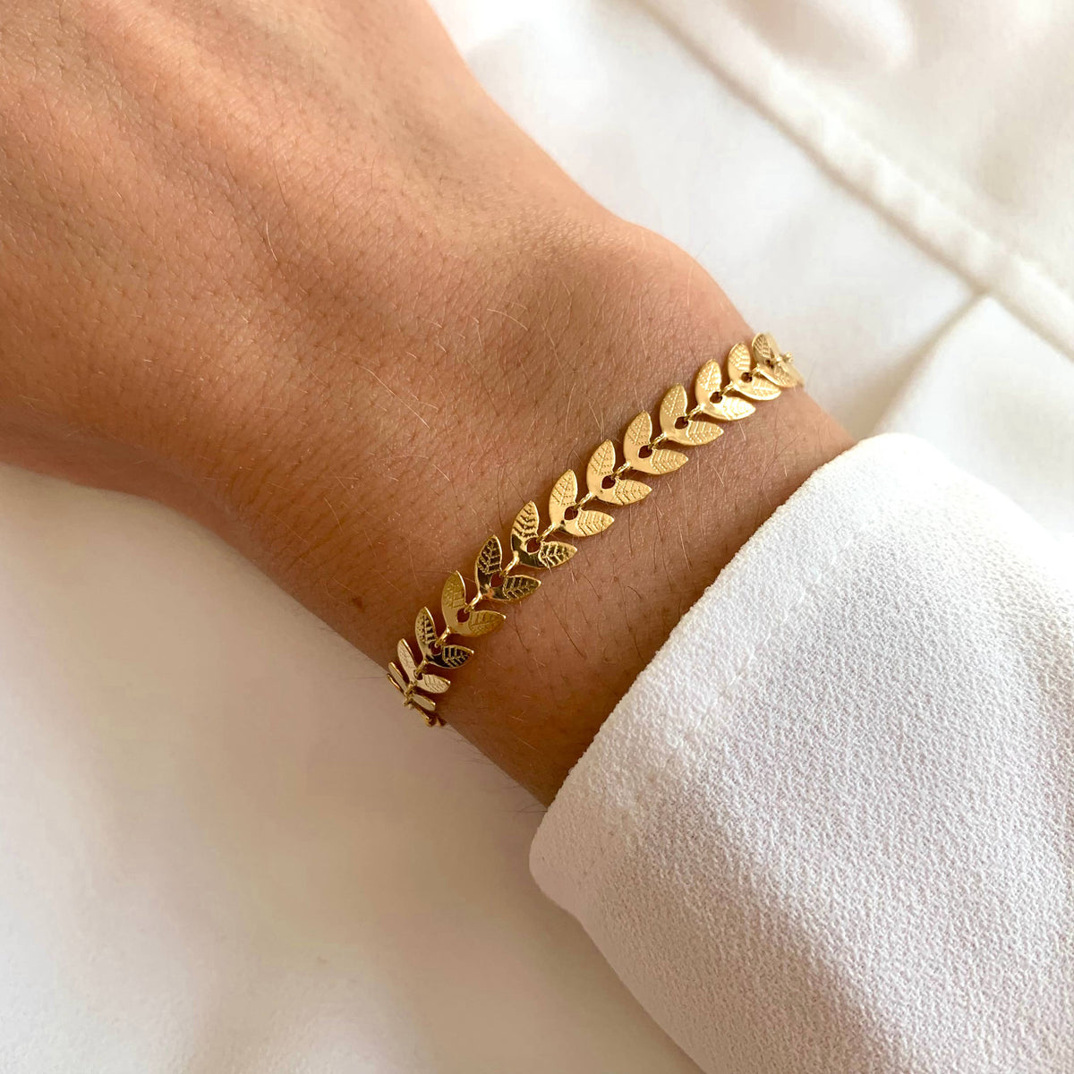 Goldene Blätter- Zweiteiliges Set