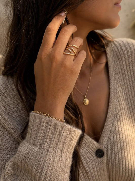Moderner, verstellbarer Ring
