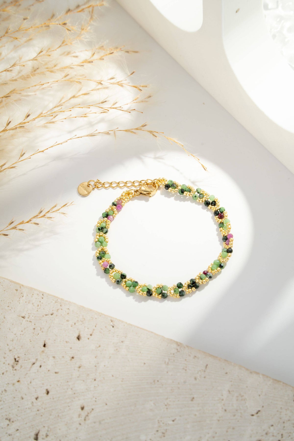 geflochtenes Perlenarmband aus Miyuki Perlen