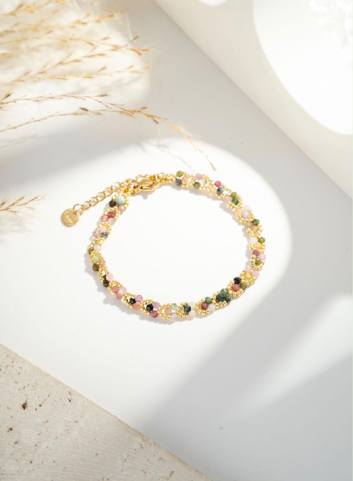 geflochtenes Perlenarmband aus Miyuki Perlen