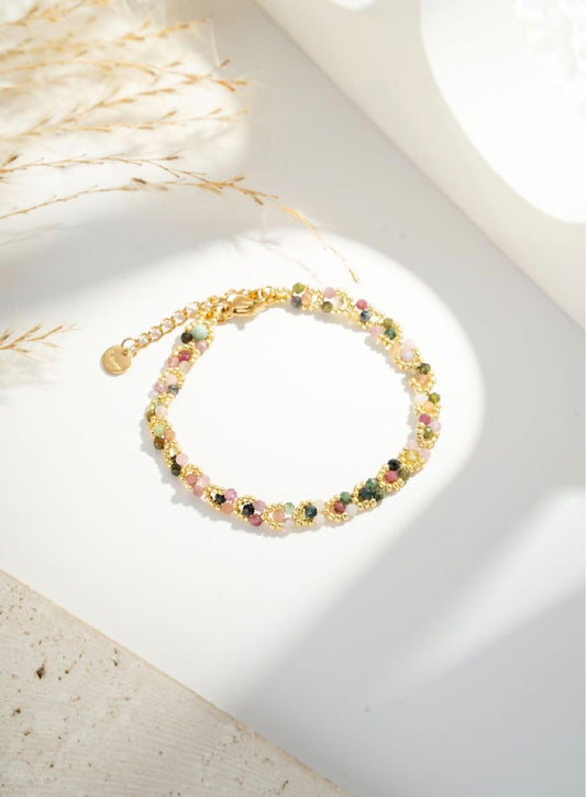geflochtenes Perlenarmband aus Miyuki Perlen