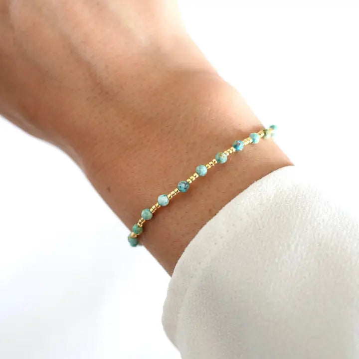 bracelet blue stones