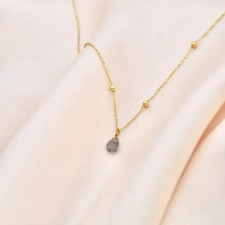 Necklace with Labradorite pendant