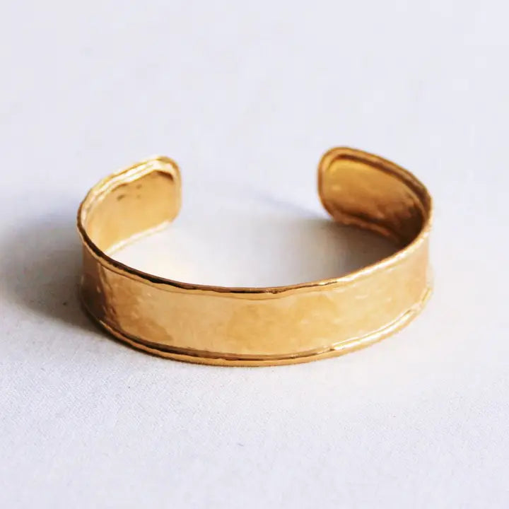 Bracelet jonc martelé